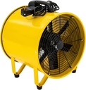 Portable Utility Blower Fan, 16 Inches, 1100W 2160 & 3178 CFM High Velocity Ventilator with 32.8 ft/10 m Duct Hose, Portable Ventilation Fan, Industrial Ventilator for Exhausting at Home and Workplace