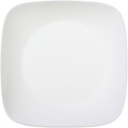 Corelle Square Pure White 10.25” Dinner Plate (Set of 8)
