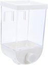 PRETYZOOM Kitchen Grain Storage Container Transparent Hanging Storage Can for Dry Food Airtight Cereal Dispenser with Sealed Lid Space Saving Design for Grains and Snacks