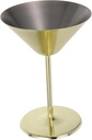 Cabilock Stainless Steel Martini Goblet Unbreakable Metal Cocktail Cup for Parties Outdoor Events and Home Use Modern Design with Unique Aesthetic and Versatile Drinkware for All Occasions