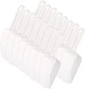 20pcs Multipurpose Ice Scoop Ergonomic Kitchen Food Shovels for Ice Sugar Flour Grains Lightweight Non-crack Design for Home Party Use