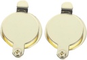 LIFKOME 2Pcs Door Peephole Cover for Privacy Protection Door Viewer Protector for Apartments and Homes Easy to Install Compatible with All Door Types