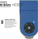 Keurig K-Slim + ICED Single Serve Coffee Maker, Brews 8 to 12oz. Cups, Blue