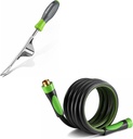 WORKPRO Weed Puller Tool and 5/8 in x 10 FT Garden Hose