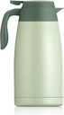 Thermal Coffee Carafe 68oz Stainless Steel Insulated Vacuum Coffee Carafes Thermal Beverage Dispenser Double Walled Insulated Vacuum Flask Coffee & Tea Carafes for 12 Hour Heat 24 Hour Cold Retention
