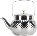 Tea Kettle, 1.5l Large Stainless Steel Teapot Coffee Pot Coffee Service with Removable Filter for Home, Hotel, Cafe, Bar, Restaurant