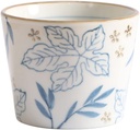 Japanese Hand-painted Mugs,Ceramic Tea Cups,Sake Cups,Household Tableware Cups,Drinking Cups (Golden Flower)