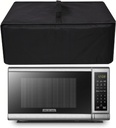 0.7 Cu.ft Microwave Ovens Dust Cover,600D Nylon Waterproof,Comaptible With BLACK+DECKER EM720CB7 Microwave Oven/Countertop Microwave FMO07ABTBKA/GE Countertop Microwave Oven JES1072SHSS,Etc