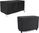 Outdoor Furniture Cover for Keter Unity XL Portable Table and XXL 230 Gallon Deck Box,Waterproof