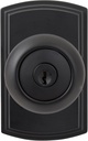 Delaney Callan Hardware Santo Entry Door Knob, Fits Doors 1-3/8 to 1-3/4 in. Thick, Matte Black Finish – Reversible, Easy to Install Left/Right-Handed Front Door & Garage Door Lock