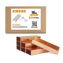 KIMSING 16 Gauge 1-3/8" Crown 3/4" (18 mm) Length Carton Closing Staples 2,000 PCS/Box for Cardboard Box Stapler
