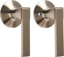 Schlage F10 Northbrook Passage Lock with 16080 Latch 10027 Strike Satin Nickel Finish