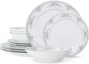 Noritake Sweet Leilani 12-Piece Dinnerware Set, Service for 4
