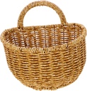 Hand Woven Kitchen Storage Basket Pantry Organizer under Sink Storage Woven Hanging Basket