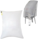 Patio Furniture Cover Airbag - Stackable Chairs Waterproof Inflatable Bag for Creating Dome Shaped Surface Under Cover