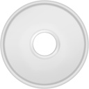 Flexzion Dehydrator Fruit Roll Trays - Round Nonstick Reusable Plastic Dehydrator Sheets (11 7/8 Inch) for Creating Homemade Fruit Leathers, Vegetable Purees, & Liquid-Based Snacks (2 Pack)