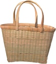 Small Bamboo Fruit Basket Woven Kitchen Storage Decorative Hanging Bowl