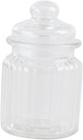 Garneck Glass Seal Jars Storage 300ml Small Tea Canisters Glass Containers for Dry Food and Spices