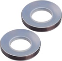 Aquaterior Bathroom Sink Mounting Ring ORB Plating for Home Countertop Glass Vessel Sink Drain Mount Support 2 Pack