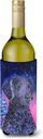 Caroline's Treasures SS8354LITERK Starry Night Curly Coated Retriever Wine Bottle Hugger Bottle Cooler Sleeve Hugger Machine Washable Collapsible Insulator Beverage Insulated Holder