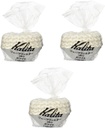 [3 Sets!] Kalita: Wave Series Wave Filter 155 [1-2 Persons] White, 100 Sheets # 22201 (Japan Import)