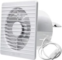 HBJWOV Ventilation Fan Noise Glass Window Type Ventilation Fan Exhaust Powerful Silent Bathroom Kitchen Rated Speed