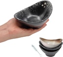 2025 Chinese-Inspired Handmade Ceramic Herb Stripper Bowl ， Multi-Sized Round Holes for Basil, Parsley & Cilantro ，Textured Glaze & Non-Slip Base，kitchenware for root removal