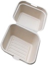10 Snack Cake Boxes Bento Disposable Baking pieces Kitchen，Dining & Bar Bakeware for Air Fryer Oven (Brown, One Size)