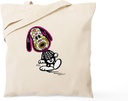CafePress Day Of The Dog Snoopy Light Reusable Natural Beige Canvas Shopping Bag