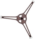 Microwave Oven Turntable Microwave Plate Replacement Turntable Ring Triple Arm Microwave Microwave for Rv Microwave Turntable Base Microwave Support Ring Plastic