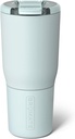 BrüMate Nav 25oz 100% Leak Proof Insulated Travel Tumbler with Magnetic BevLock™ Lid - Double Wall Cup-Holder Friendly Stainless Steel Mug (Blue Agave)
