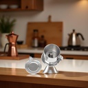 1 Set Vietnamese Coffee Filter Stainless Steel Coffee Pot Drip Infuse Cup Brewing Teapot No Need Paper Drip Coffee Pot Machine Filter Attractive Processing, Reusable Coffee Filters