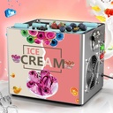Commercial Countertop Fried Ice Cream Machine, Fry Ice Cream Roll Machine, Instant Roll Ice Cream Maker