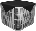 Air Conditioner Covers for Outside Units 28'' x 28'' Waterproof Vinyl AC Unit Cover Defender for Outdoor Central Conditioner Accessories