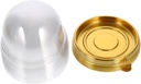 50pcs Egg Yolk Cake Packaging Box Dome Lid for Moon Cake Mini Cupcake Holder