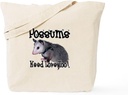 CafePress Possums Need Love Tote Bag Reusable Natural Beige Canvas Shopping Bag