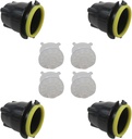 4Pcs L-EV 3.0 Soda Valve Nozzle Part L EV Soda Coke Valve Diffuser Internal Mixer Soda Maker Parts Accessories