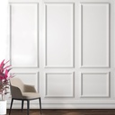 Peel and Stick Wall Molding Kit Premade Accent Molding Wainscoting Panel for Interior Wall Moulding Decor, Ready to Assemble Wainscoting Accent Panel for Home Décor