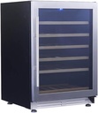 Avanti WCF51S3SS Wine Cooler, 51-Bottle, Black/Stainless Steel