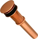 Premier Copper Products D-208PC 1.5-Inch Non-Overflow Pop-up Bathroom Sink Drain, Polished Copper
