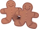 XINLI Terracotta Brown Sugar Keeper and Saver. Mr. Gingerbread- Pack of 2 (Mr.)