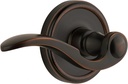 Grandeur 822836, Single Dummy, Timeless Bronze Georgetown Rosette with Left Handed Bellagio Lever