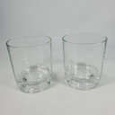 Crown Royal 75th Anniversary Glasses - Set of 2