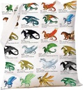 PXTIDY Dragon Novel Characters Tote Bag Clay Sunny Glory Tsunami Starflight Blue Sundew Snowfall Dragon Lover Gifts