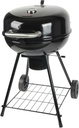 Grill Boss Charcoal Kettle Grill with Large 22-Inch Cooking Area - Includes Warming Rack, Bottom Storage Shelf, Ash Catcher & Wheels for Outdoor BBQ, Tailgating, Camping & Backyard Grilling