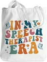 Speech Therapy Gifts SLP CanvasT ote Bag for Teacher Speech Language Pathology Speech Pathologist Gifts