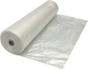 VBS - Clear Plastic Sheeting - 6 mil - (6' x 100') - Clear Window Plastic for Winterizing, Roll of Plastic Sheeting Heavy Duty, Thick Plastic Sheeting, Polyethylene Film