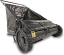 Agri-Fab 45-0218 " 26" Push Behind Lawn Sweeper, 7 cu. ft Hopper Bag Capacity; Leaf & Grass Catcher, with Adjustable Brush Height