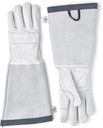 Garden Rose Glove, Long Protective Leather Gauntlet Gardening Gloves for Men & Women