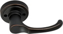 BRIXWELL Better Home Products 06910BRT-XCP5 Diamond Heights Door Lever Handleset Trim Right Handed Oil Rubbed Bronze - Pack of 5